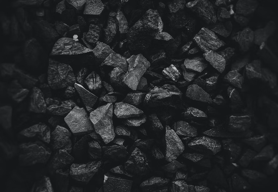 Fotografia węgla kamiennego