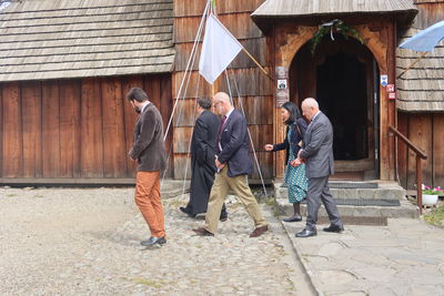 Kościół w Dębnie i wizyta George Windsor 