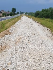 Postęp prac - ścieżka rowerowa