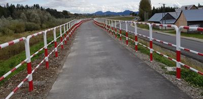 budowa ścieżki rowerowej - postęp prac