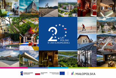 baner 20 lat polski w unii europejskiej