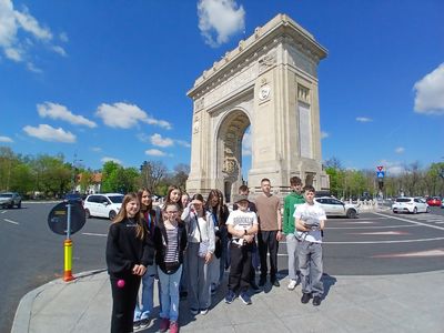 5. Łuk Triumfalny w Bukareszcie.