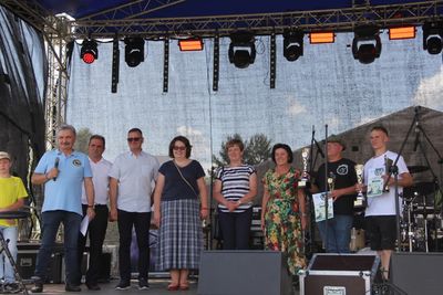 Dekoracja zwycięzców