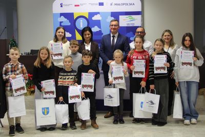 Rozdanie nagród z konkursu Ekologiczna ozdoba świąteczna 