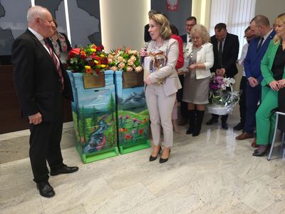 Fotografia dotycząca Pożegnanie przechodzącego na emeryturę Wójta Jan Smarducha