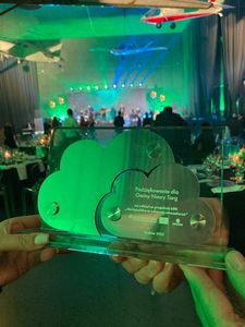 Statuetka dla Gminy Nowy Targ