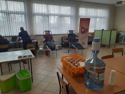 Fotografia dotycząca Oddajemy krew w SP Ludźmierz