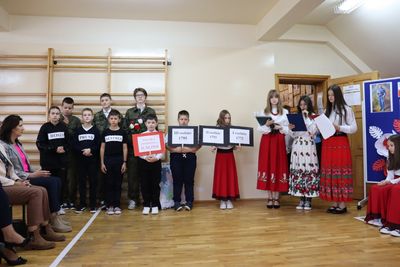 Prezentacja tablic przedstawiających daty rozbiorów Polski