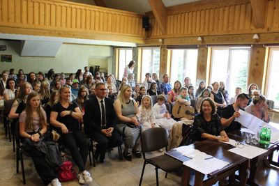 Fotografia dotycząca XXVIII Festiwal Piosenki „Od Podhala do Opola” , odbył się 28.05.2024r. w Gminnym Ośrodku Kultury w Łopusznej.