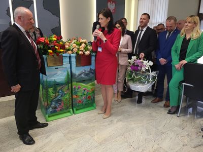 Fotografia dotycząca Pożegnanie przechodzącego na emeryturę Wójta Jan Smarducha