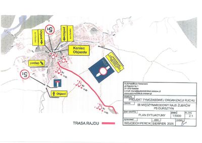 Utrudnienia Krempachy - Dursztyn 2