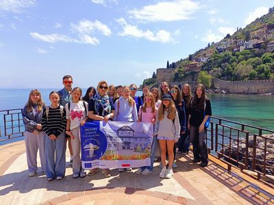 spacer promenadą  w Antalyi