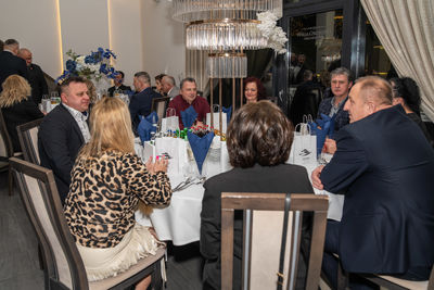 Przyjęcie stół  - Spotkanie Przedsiębiorców