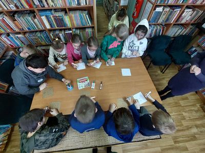 Warsztaty w ramach projektu Biblioteki pełne dobrej energii -GBP Filia w Harklowej