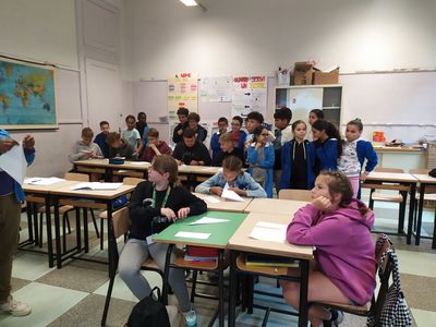 Lekcja matematyki-tangramy.