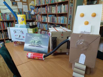 Nasza wizja przyszłości - warsztaty w ramach projektu Biblioteki pełne dobrej energii - GBP Filia w Harkowej