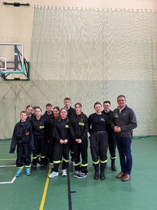 Zawody Strażackie druzyna z Wójtem