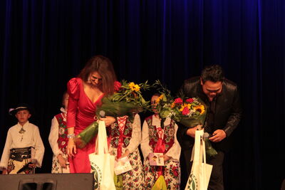 Podziękowania za występ