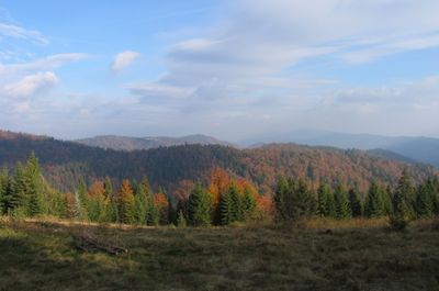 Jesienna panorama - Turbacz