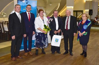 Fotografia dotycząca Jubileusz Diamentowych i Złotych Godów w Gminie Nowy Targ