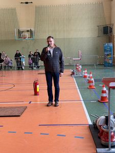 Zawody Strażackie - Przywitanie