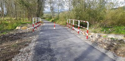 budowa ścieżki rowerowej - postęp prac