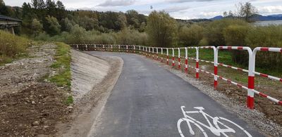 Fotografia dotycząca Odbiór Modrzewiowego Szlaku