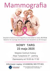 Mammografia plakat