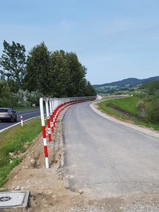 Fotografia dotycząca Postępy prac na budowie ścieżki rowerowej 4