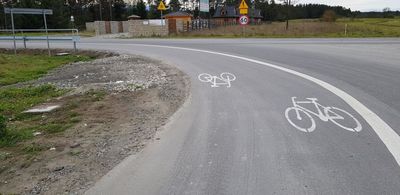 budowa ścieżki rowerowej - postęp prac