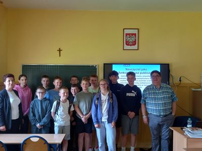 Fotografia dotycząca Warsztaty profilaktyczne oraz szkolenia dla nauczycieli