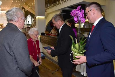 Fotografia dotycząca Jubileusz Diamentowych i Złotych Godów w Gminie Nowy Targ