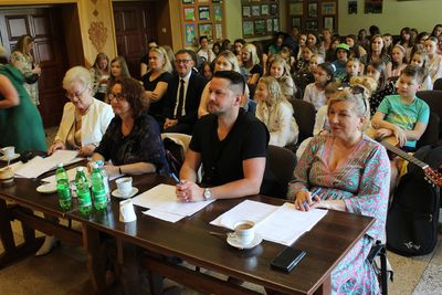 Fotografia dotycząca XXVIII Festiwal Piosenki „Od Podhala do Opola” , odbył się 28.05.2024r. w Gminnym Ośrodku Kultury w Łopusznej.