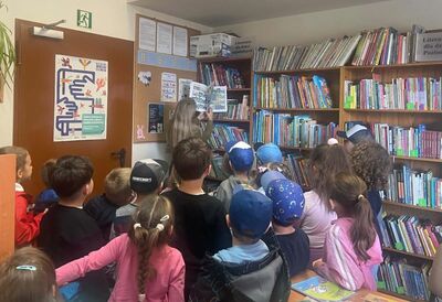 12 -Lekcja biblioteczna - Filia GBP w Ludźmierzu