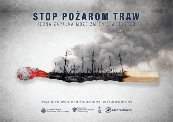 Akcja przeciwko wypalaniu traw