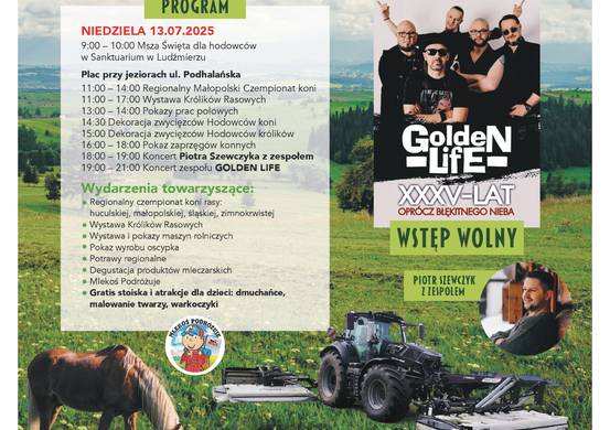 XII Podhalańska Wystawa Zwierząt Hodowlanych – Ludźmierz, 13 lipca 2025 r.