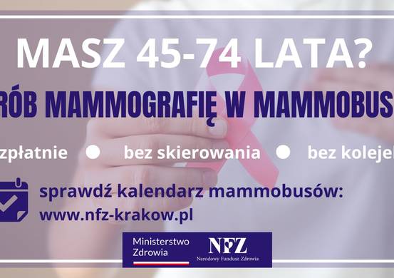Zbadaj się w programie profilaktyki raka piersi