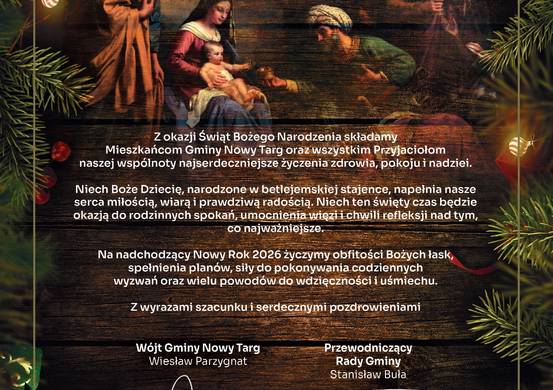 Życzenia z okazji Bożego Narodzenia