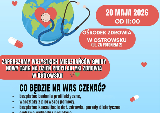 Dzień Profilaktyki Zdrowia w Gminie Nowy Targ