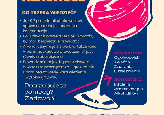 Nie dla alkoholu za kierownicą!