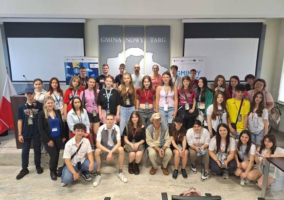 Wizyta uczniów w ramach projektu ERASMUS+ CARE FOR AIR u Ekodoradców Gminy Nowy Targ