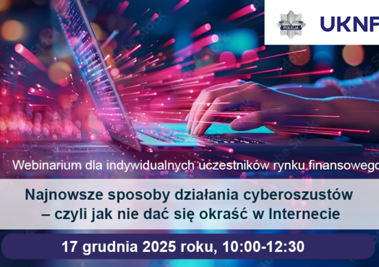 Zaproszenie na webinarium CEDUR „Najnowsze sposoby działania cyberoszustów – czyli jak nie dać się okraść...
