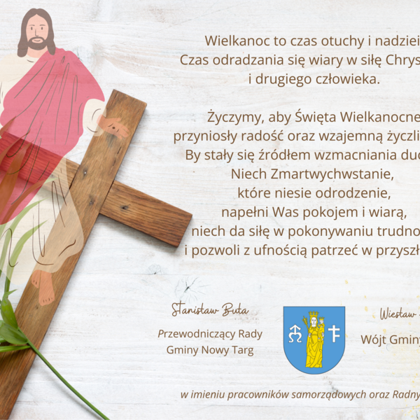 Obraz główny aktualności o tytule Życzenia wielkanocne