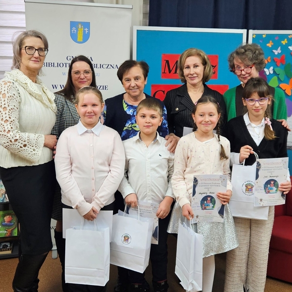 Obraz główny aktualności o tytule Mistrzowie Czytania – wyniki konkursu