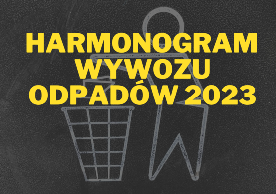 Harmonogram wywozu odpadów 2023 r. (I i II)