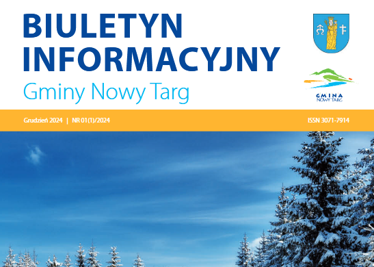 Pierwsze wydanie Biuletynu Informacyjnego Gminy Nowy Targ