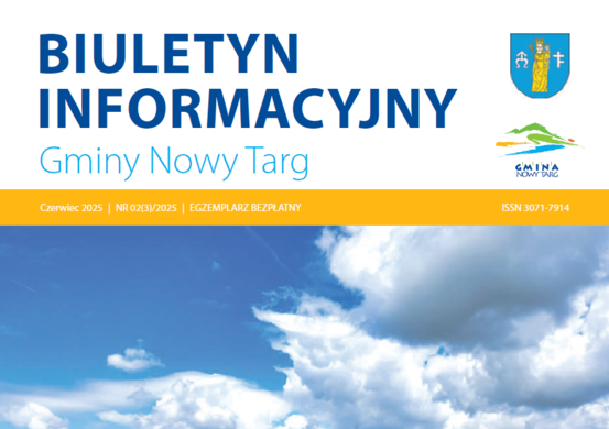 Trzecie wydanie Biuletynu Informacyjnego Gminy Nowy Targ