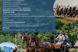 Podhalańskie Mistrzostwa w Powożeniu oraz Konkurs Zrywki Drzewa