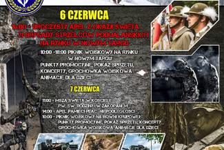 Święto 21 Brygady Strzelców Podhalańskich oraz Piknik Wojskowy z udziałem służb mundurowych