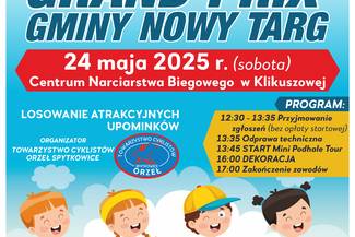 II Edycja zawodów rowerowych MINI PODHALE TOUR - Grand Prix Gminy Nowy Targ